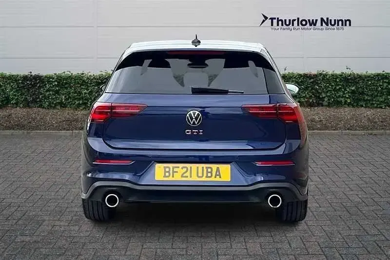 Used VW Golf VII GTI 245 HP (180 kW) 2021 Blue Hatchback