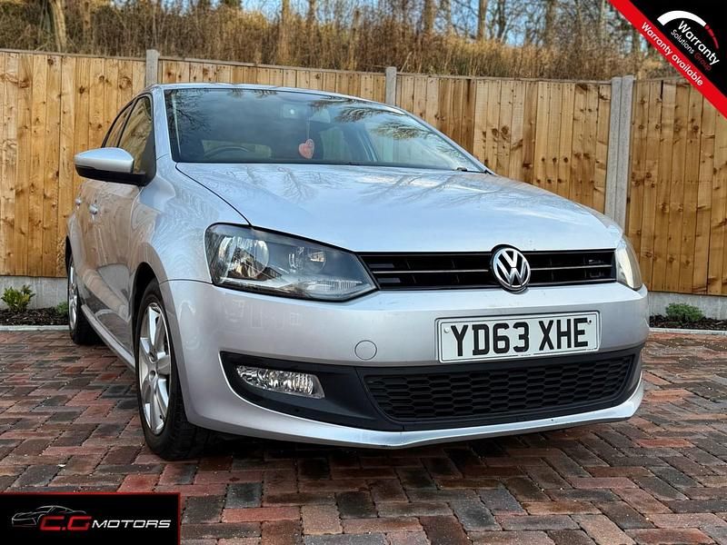 Silver Used 2013 VW Polo Match Hatchback | £2,999 (Good price) - Image 1/4