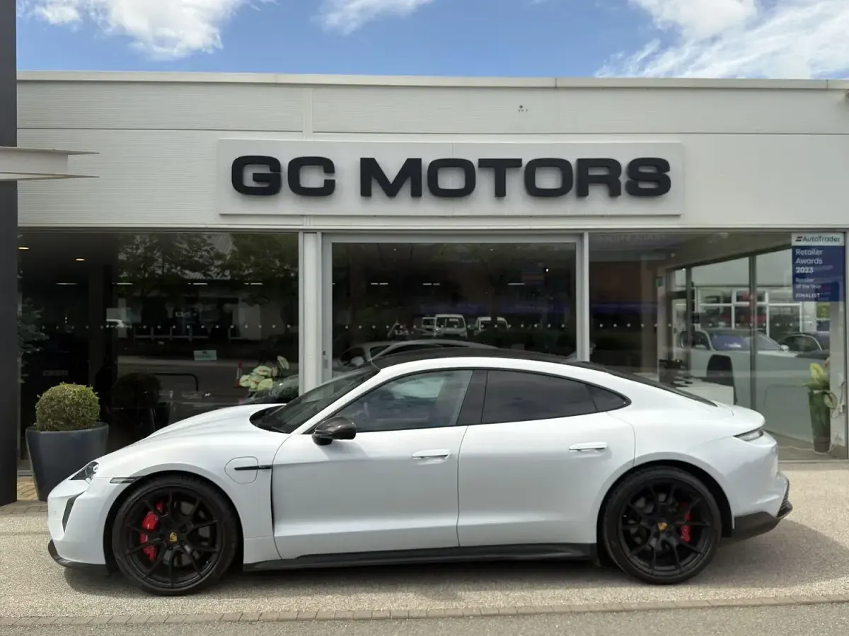 Used Porsche Taycan Performance Package 439 kW (598 HP) 2023 Grey Sedan