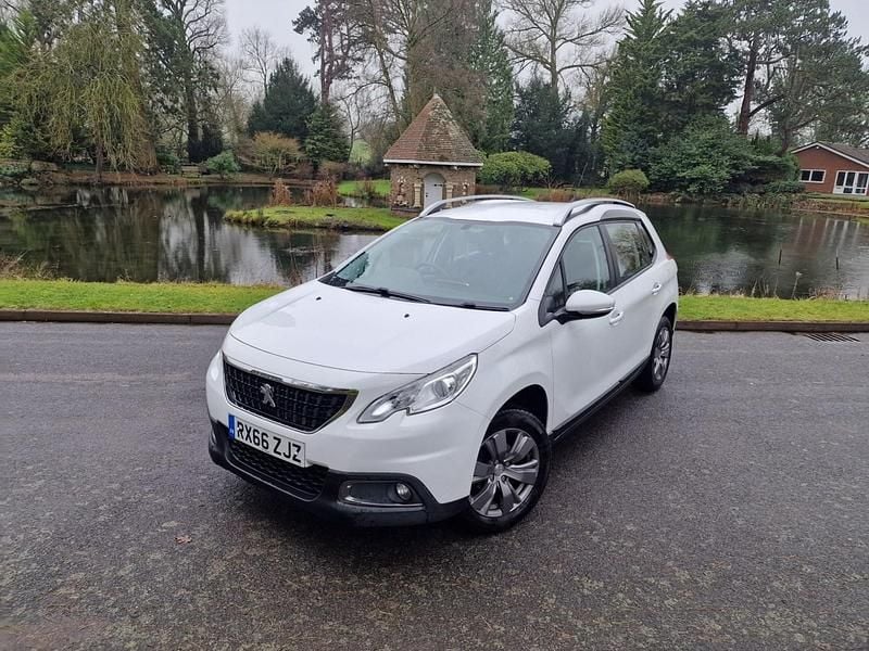 Begagnad Peugeot 2008 Active 2016 Vit SUV