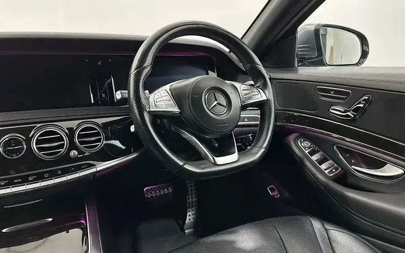 Used Mercedes S350 AMG line 258 HP (189 kW) 2017 Grey Sedan