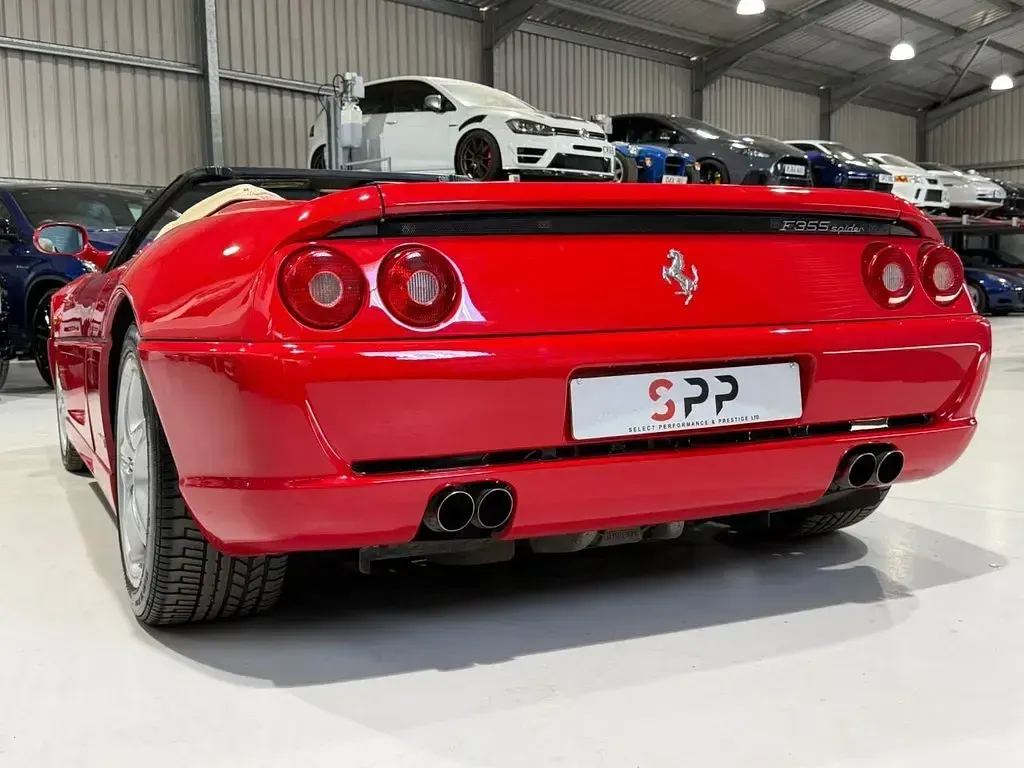 Used Ferrari F355 380 HP (279 kW) 1996 Red Cabriolet