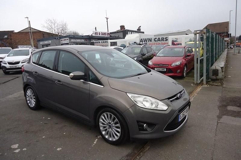 Used Ford C-MAX Titanium 140 HP (102 kW) 2012 Brown MPV
