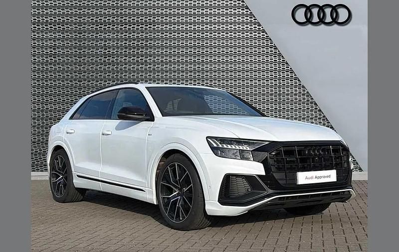 Used Audi Q8 S-Line 281 HP (206 kW) 2023 White SUV