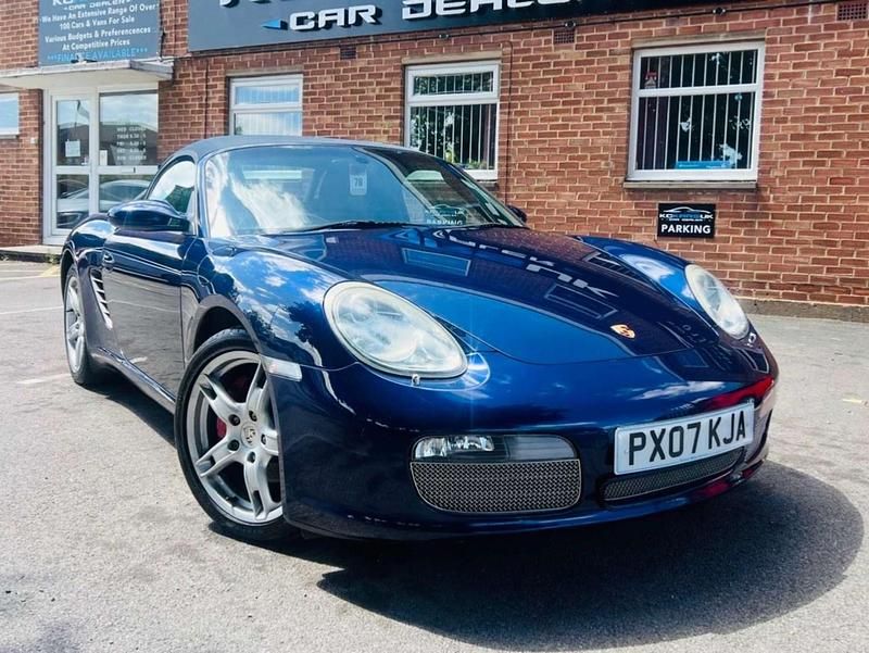 Used Porsche Boxster 295 HP (216 kW) 2007 Blue Cabriolet