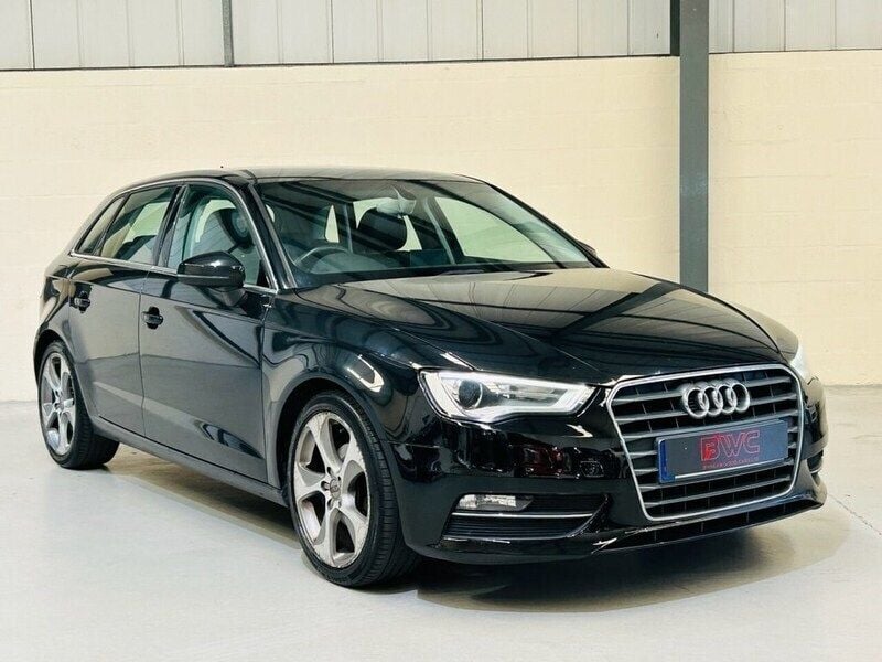 Black Used 2013 Audi A3 Sportback Sport Hatchback | £6,500 (Fair price) - Image 1/4
