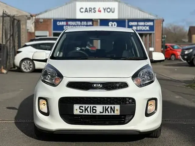 Used Kia Picanto 66 HP (48 kW) 2016 White Hatchback