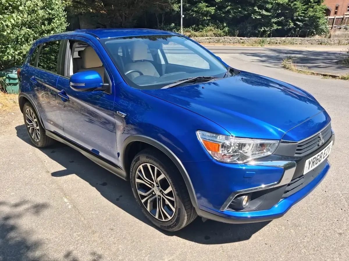 Used Mitsubishi ASX 114 HP (83 kW) 2018 Blue SUV