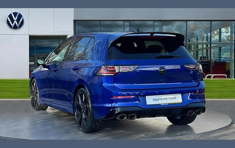 Used VW Golf VIII Black Edition 333 HP (244 kW) 2025 Lapiz blue premium metallic Hatchback