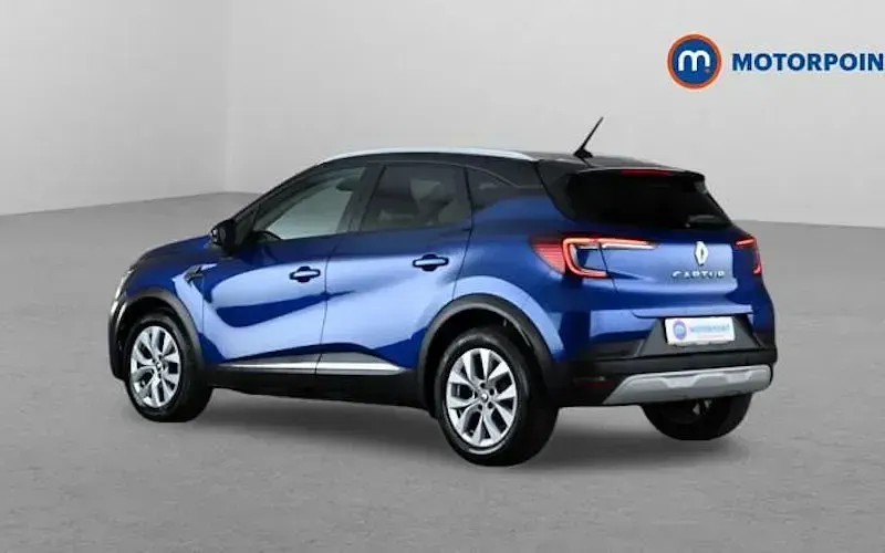 Used Renault Captur Iconic 91 HP (66 kW) 2021 Blue/black SUV