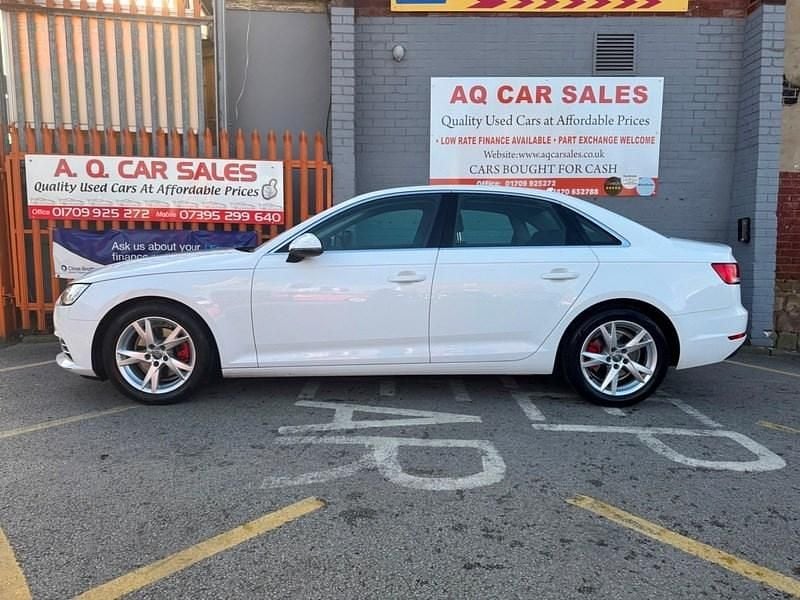 Used Audi A4 2016 White Sedan