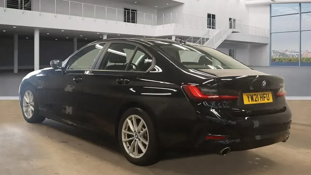 Used BMW 330e 2021 Black Sedan