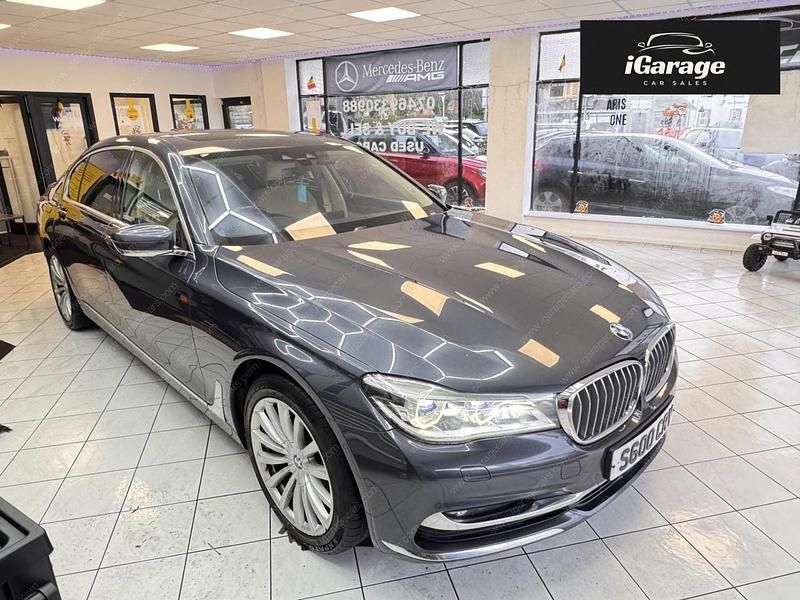 Used BMW 740L Comfort Edition 320 HP (235 kW) 2016 Grey Sedan