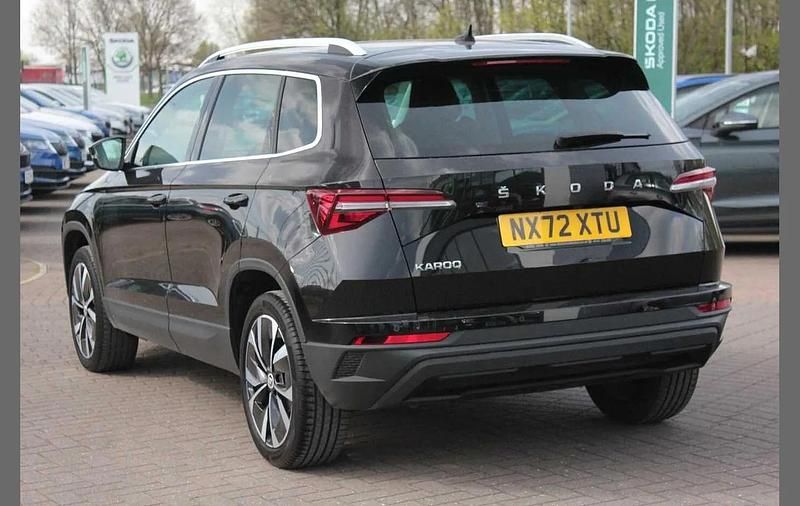 Used Skoda Karoq SE L 150 HP (110 kW) 2022 Black magic pearl effect SUV