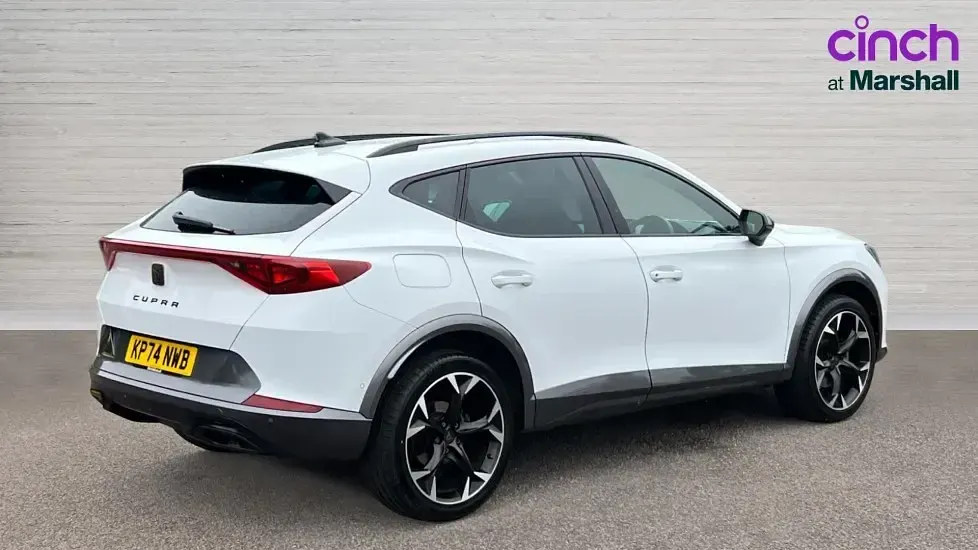 Used Cupra Formentor 150 HP (110 kW) 2024 White SUV