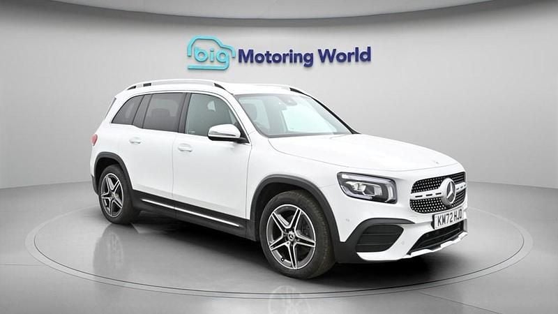 Used Mercedes GLB200 AMG line 163 HP (119 kW) 2022 White SUV