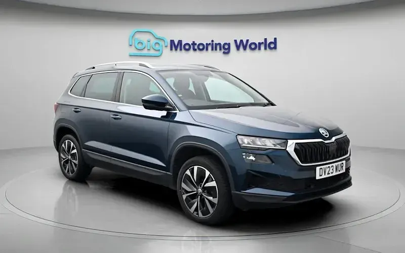 Used Skoda Karoq SE L 150 HP (110 kW) 2023 Blue SUV