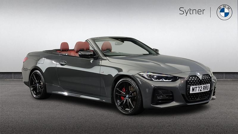 Used BMW 420 M Sport 181 HP (133 kW) 2022 Grey Cabriolet