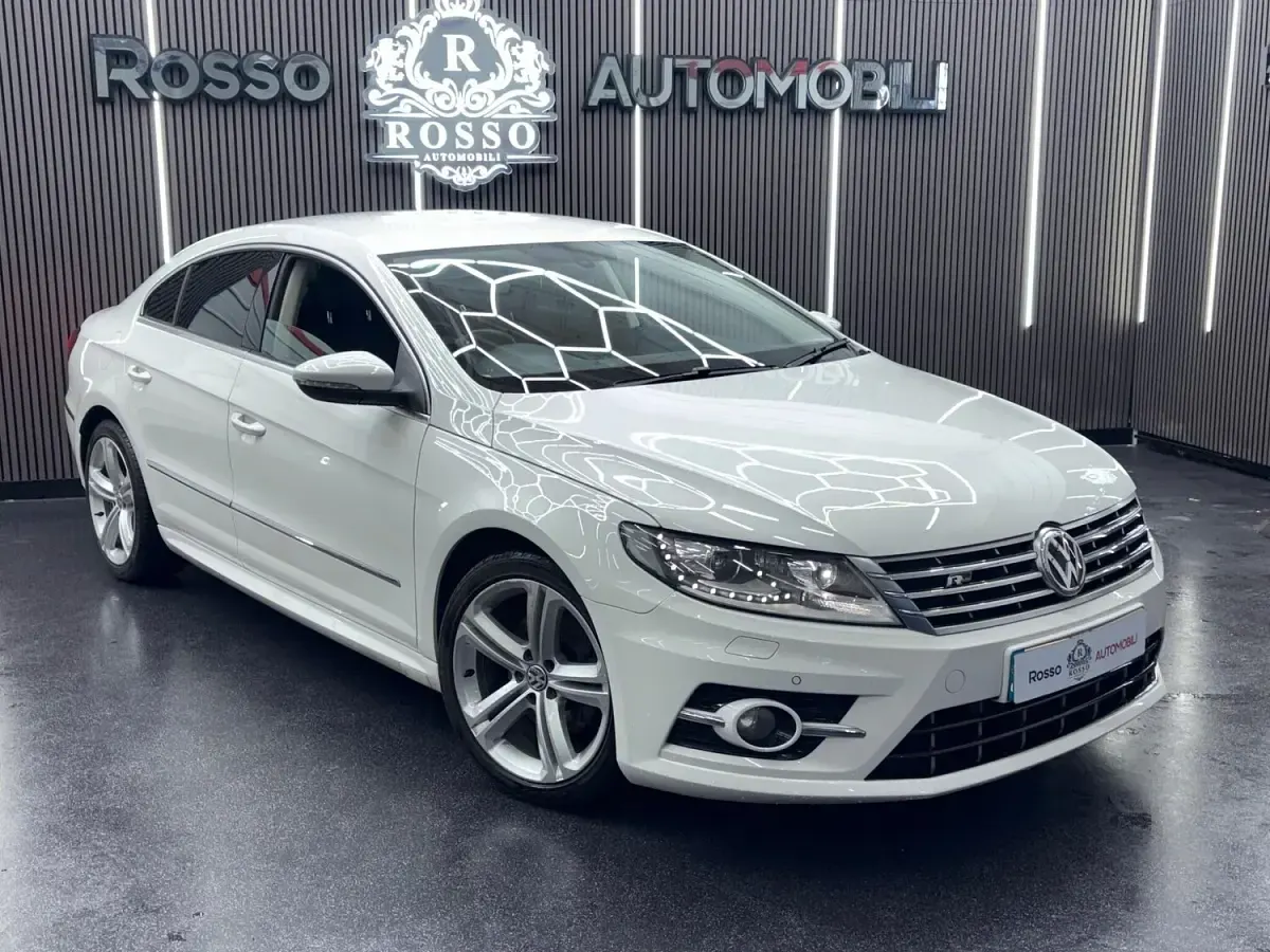 Used VW CC R-line 2014 White Sedan