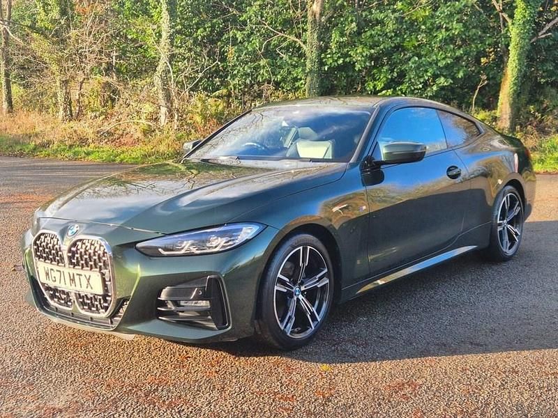 Used BMW 420 M Sport 190 HP (139 kW) 2022 Green Coupe