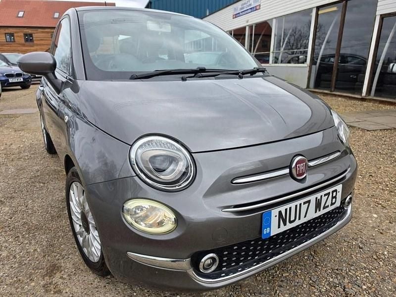 Used Fiat 500 Lounge 69 HP (50 kW) 2017 Grey Hatchback