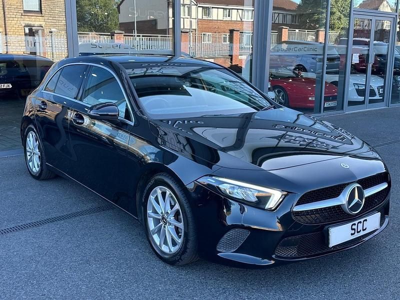 Black Used 2019 Mercedes A200 Hatchback | £16,845 (Good price) - Image 1/4