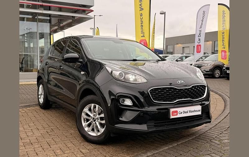 Black Used 2020 Kia Sportage SUV | £12,999 (Good price) - Image 1/4