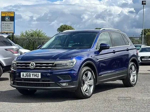 Used VW Tiguan SEL 190 HP (139 kW) 2019 Blue SUV