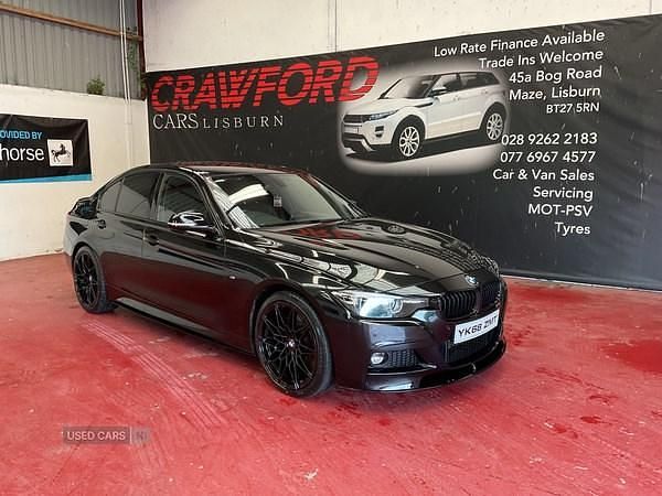 Black Used 2019 BMW 320 M Sport Sedan | £13,750 (Good price) - Image 1/4