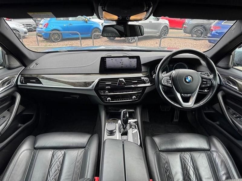 Used BMW 520 M Sport 190 HP (139 kW) 2017 Blue Estate