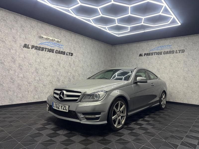 Silver Used 2012 Mercedes C220 AMG Coupe | £5,299 (Fair price) - Image 1/4