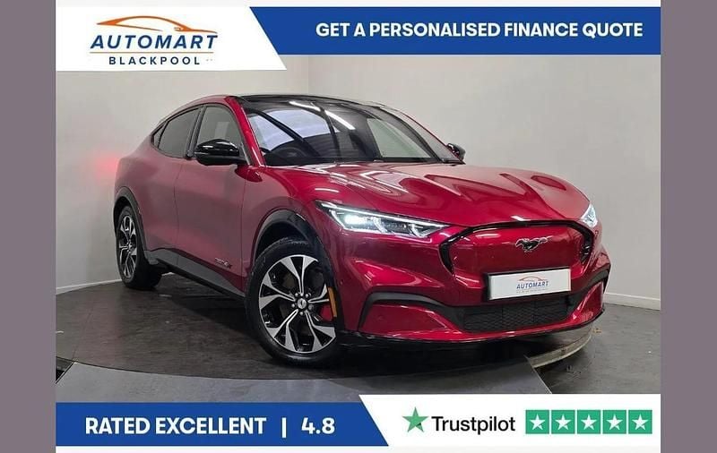 Red Used 2024 Ford Mustang Mach-E Extended Range SUV | £30,795 (Fair price) - Image 1/4