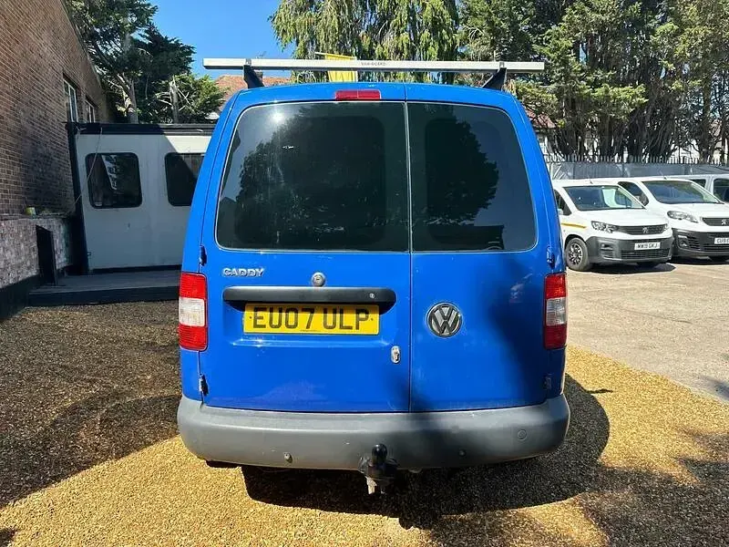 Used VW Caddy 69 HP (50 kW) 2007 Blue MPV