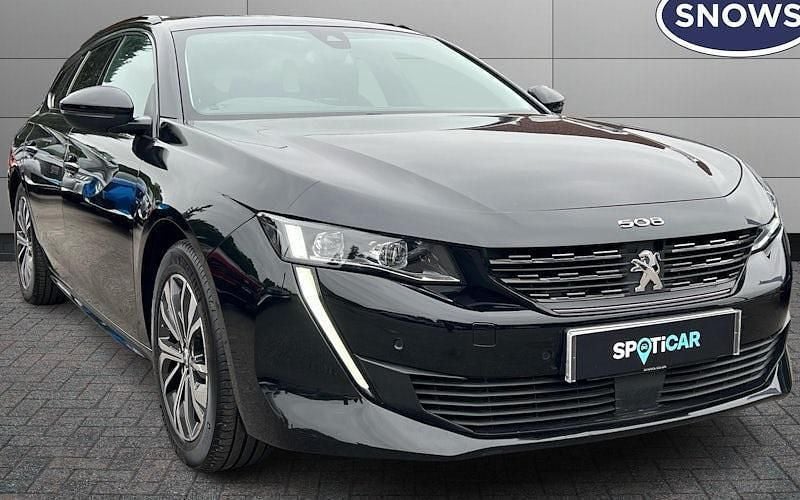 Black Used 2022 Peugeot 508 Allure Premium Estate | £16,927 (Good price) - Image 1/4
