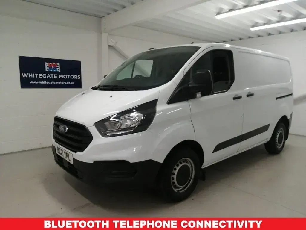 Used Ford Transit Custom S 105 HP (77 kW) 2021 White Van