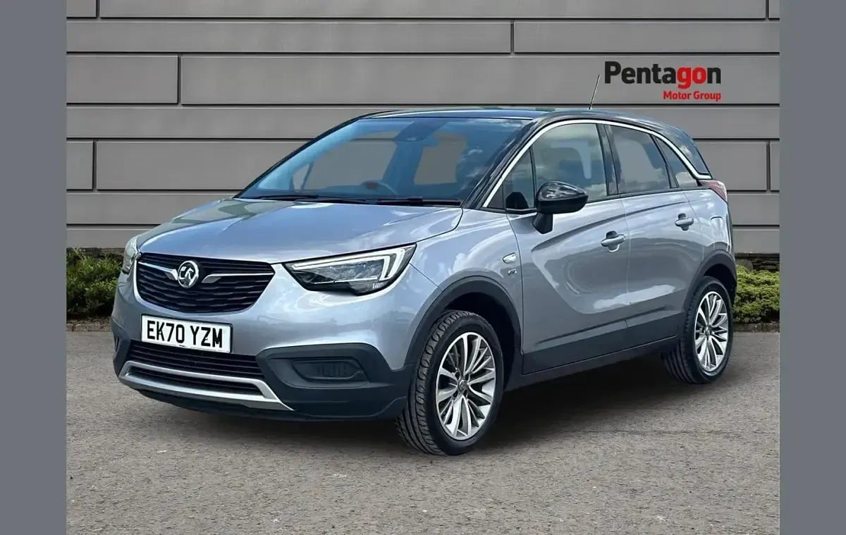 Used Vauxhall Crossland X 108 HP (79 kW) 2020 Grey SUV