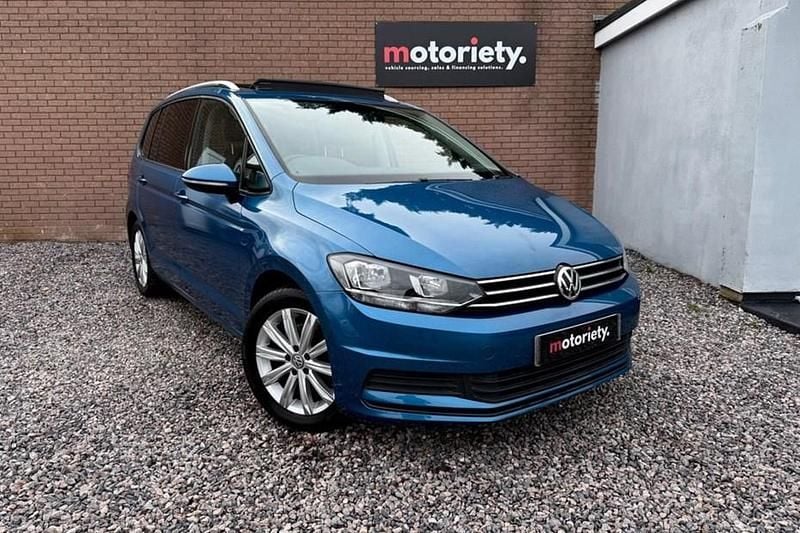 Blue Used 2017 VW Touran Family MPV | £15,395 (Fair price) - Image 1/1