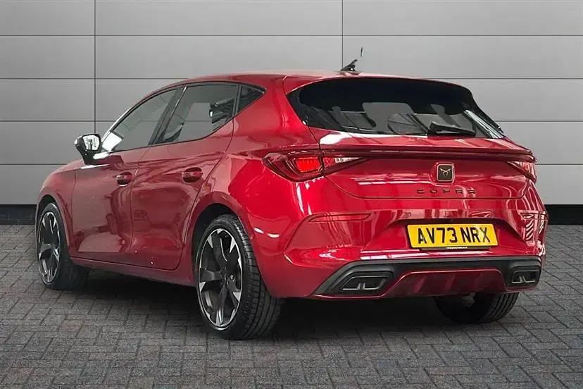 Used Cupra Leon 150 HP (110 kW) 2023 Desire red Hatchback