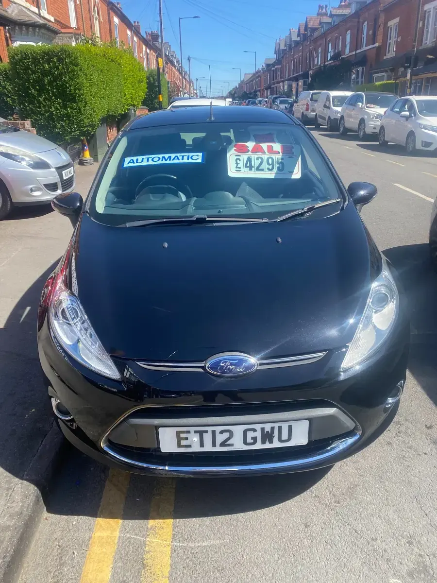 Used Ford Fiesta Titanium 96 HP (70 kW) 2012 Black Hatchback