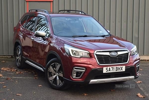Red Used 2021 Subaru Forester Premium SUV | £19,995 (Super price) - Image 1/4