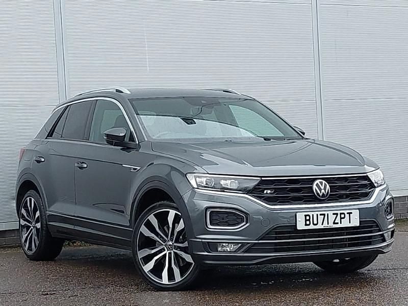Grey Used 2021 VW T-Roc R-line SUV | £19,998 (Fair price) - Image 1/4