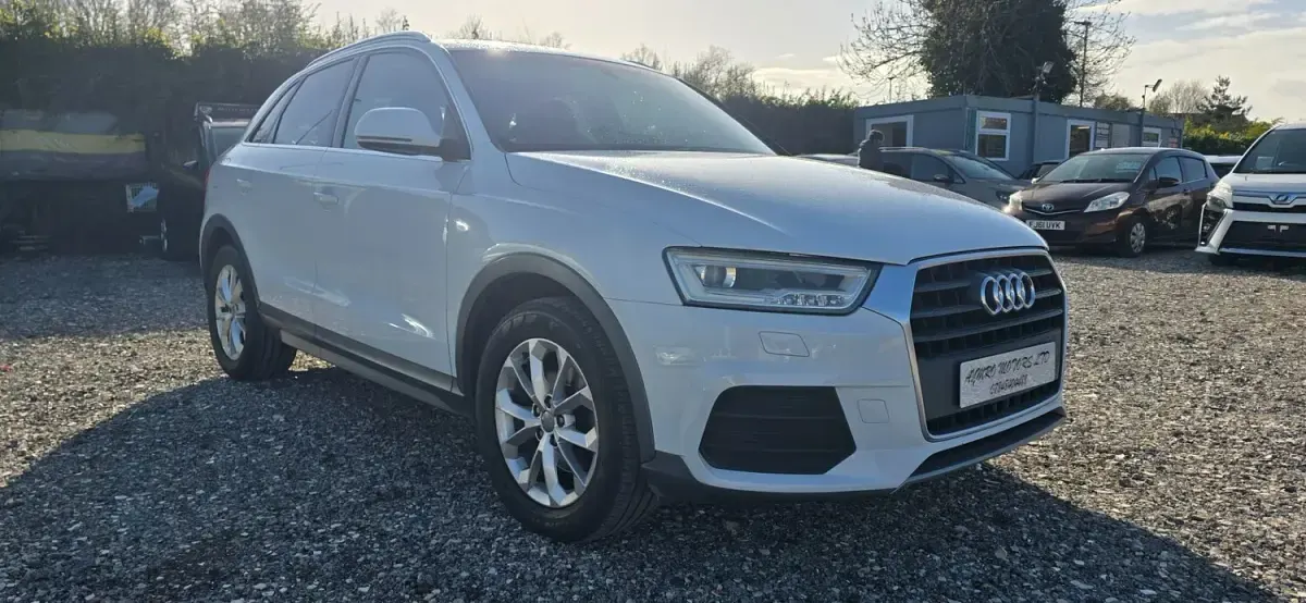 Used Audi Q3 Sport 150 HP (110 kW) 2016 White SUV