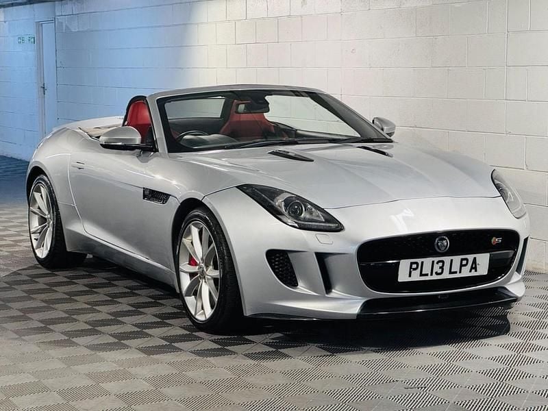 Silver Used 2013 Jaguar F-Type Supercharged Cabriolet | £19,989 (Super price) - Image 1/4
