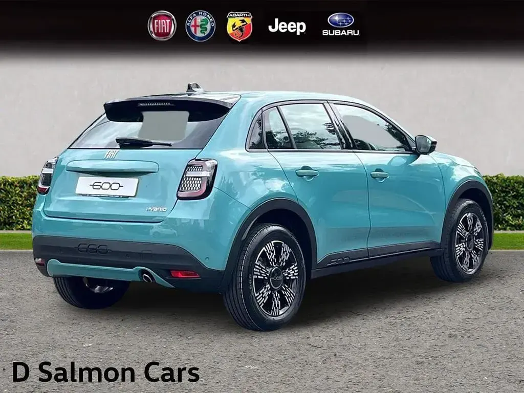 New Fiat 600 Icon 99 HP (72 kW) 2026 Sky blue SUV