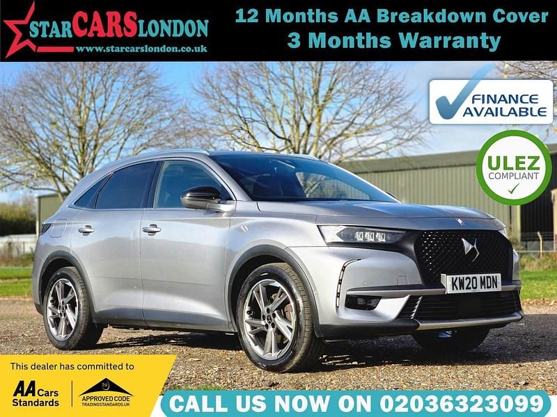 Used DS Automobiles DS7 Crossback Prestige 2020 Grey SUV