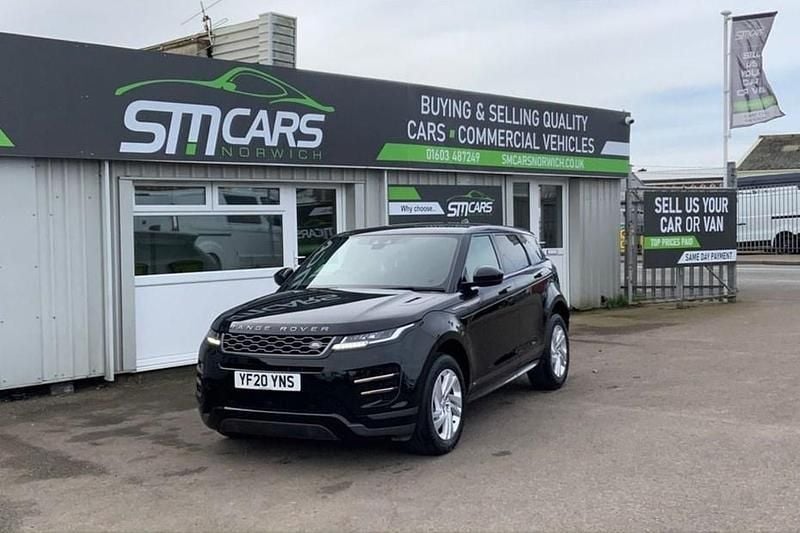 Used Land Rover Range Rover evoque R-Dynamic 150 HP (110 kW) 2020 Black SUV