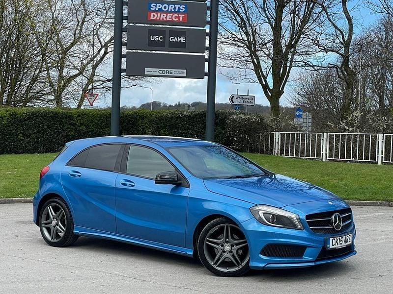 Used Mercedes A200 AMG 2015 Blue Hatchback