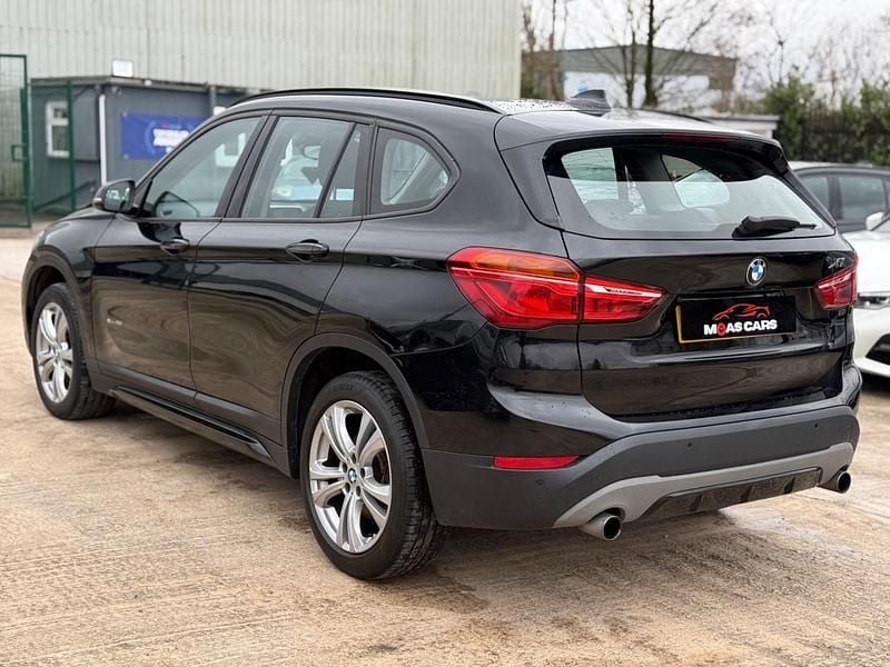 Used BMW X1 Sport Line 192 HP (141 kW) 2017 Black SUV