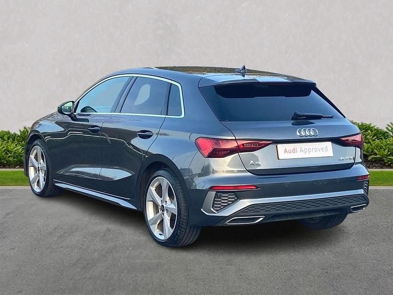 Used Audi A3 S-Line 147 HP (108 kW) 2023 Grey Sedan