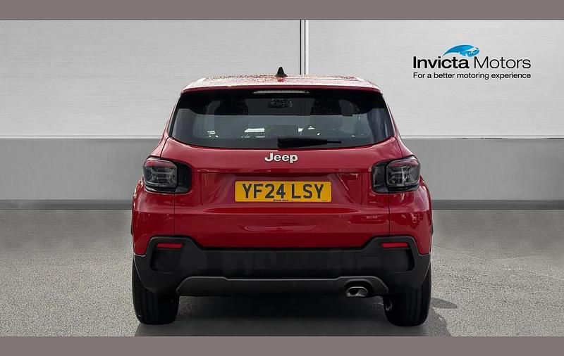 Used Jeep Avenger Longitude 100 HP (73 kW) 2024 Red SUV